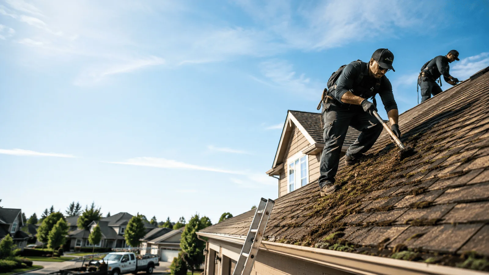 Roof Moss Removal in Driggs, ID near me